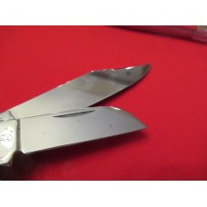 Hen & Rooster Stag Handle 3 blade Large Stockman Pattern # 383C-DS EDC Hen & Rooster Stag Handle 3 blade Large Stockman Pattern # 383C-DS EDC