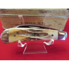 Case XX 2008 Stag Handle Sway Back Jack pattern # TB52117 SS 