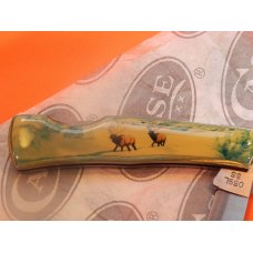 Vint Case xx 1994 Single Blade Lock Back Pocket Knife with ELK Walking in Snow Art Handles- NOS Vint Case xx 1994 Single Blade Lock Back Pocket Knife with ELK Walking in Snow Art Handles- NOS
