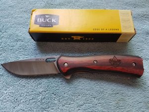 Buck 346RWSBSA Vantage Avid Boy Scouts knife NIB