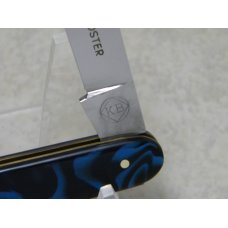 Fight'n Rooster Germany KB (Krusius Brothers) Blue and Black Swirl Budding Knife Fight'n Rooster Germany KB (Krusius Brothers) Blue and Black Swirl Budding Knife