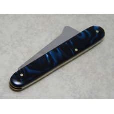 Fight'n Rooster Germany KB (Krusius Brothers) Blue and Black Swirl Budding Knife Fight'n Rooster Germany KB (Krusius Brothers) Blue and Black Swirl Budding Knife