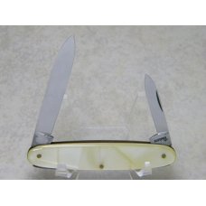Fight'n Rooster Germany Cracked Ice "Black Etch" Fancy Pen Knife
