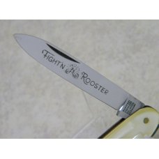 Fight'n Rooster Germany Cracked Ice "Black Etch" Fancy Pen Knife
