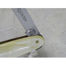 Fight'n Rooster Germany Cracked Ice "Black Etch" Fancy Pen Knife