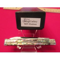 Queen Cutlery Abalone Doctors Knife Custom By Brian Yellowhorse 