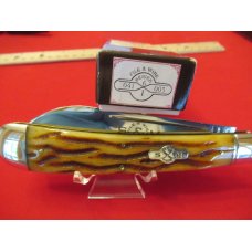 Schatt & Morgan Wire & File ,Worm Grove Wharncliff Folding Hunter Pattern # 041005 Schatt & Morgan Wire & File ,Worm Grove Wharncliff Folding Hunter Pattern # 041005