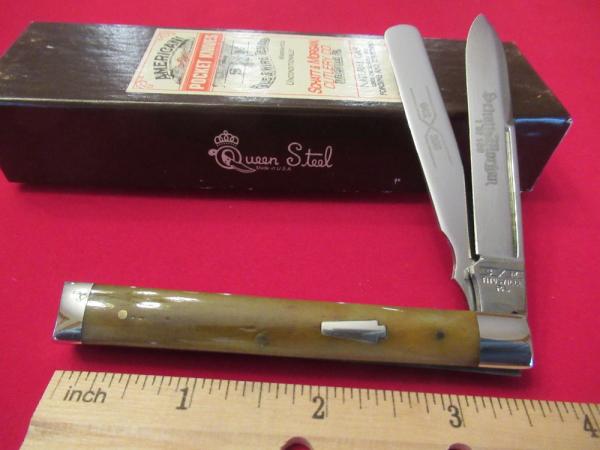 Schatt & Morgan Carmel Bone Doctors Knife Pattern #96 Schatt & Morgan Carmel Bone Doctors Knife Pattern #96