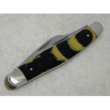 Bulldog Brand Germany Butter & Molasses "Pit Bulls Trade Mark" Stockman Knife - Banner Shield Bulldog Brand Germany Butter & Molasses "Pit Bulls Trade Mark" Stockman Knife - Banner Shield