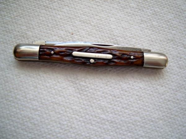 CATTARAUGUS CUTLERY CO. LITTLE VALLEY N.Y. BONE HANDLE EQUAL END