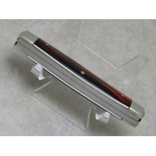 Fight'n Rooster Frank Buster Celebrated Cutlery Germany Red and Black Stockman Knife