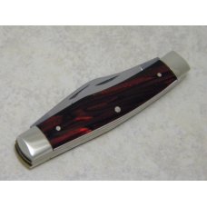 Fight'n Rooster Frank Buster Celebrated Cutlery Germany Red and Black Stockman Knife