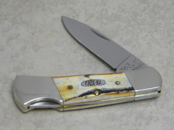 Case XX USA 3 Dot (1997) Stag 51225L SS Lockback Knife
