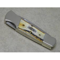 Case XX USA 3 Dot (1997) Stag 51225L SS Lockback Knife Case XX USA 3 Dot (1997) Stag 51225L SS Lockback Knife