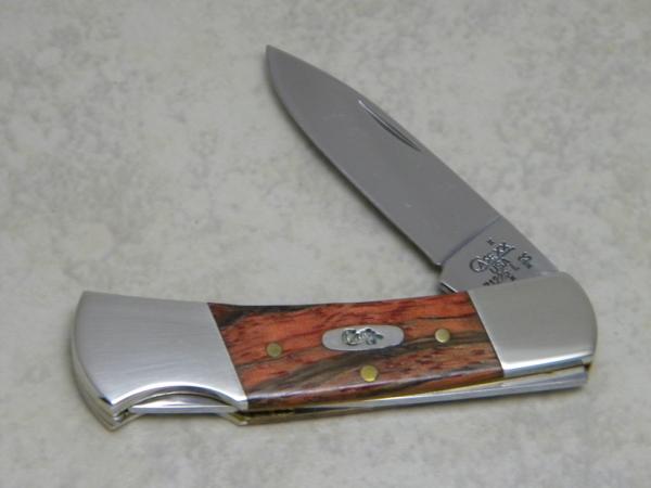 Case XX USA 2007 Wood 71225L SS Lockback Knife Case XX USA 2007 Wood 71225L SS Lockback Knife