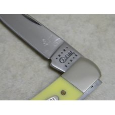 Case MM USA 2000 Yellow 31225L SS Millennium Lockback Knife Case MM USA 2000 Yellow 31225L SS Millennium Lockback Knife