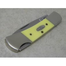 Case MM USA 2000 Yellow 31225L SS Millennium Lockback Knife Case MM USA 2000 Yellow 31225L SS Millennium Lockback Knife