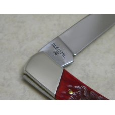 Case XX Bradford PA USA 1992 Dark Red Bone DR61225L SS Lockback Knife Case XX Bradford PA USA 1992 Dark Red Bone DR61225L SS Lockback Knife