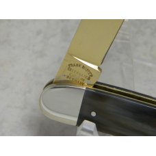 Fight'n Rooster Germany Horn Gold Blade Toothpick Knife 15th Anniversary Knife World 1992 Fight'n Rooster Germany Horn Gold Blade Toothpick Knife 15th Anniversary Knife World 1992