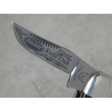 Fight'n Rooster Germany Celebrated Wood Sowbelly Peterbilt Knife Club 10th Anniversary 1989-1999 Fight'n Rooster Germany Celebrated Wood Sowbelly Peterbilt Knife Club 10th Anniversary 1989-1999