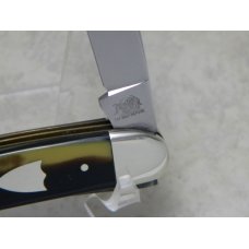 Bulldog Brand Hammer Forged Solingen Germany Coon Stripe Muskrat Knife c.2004 Bulldog Brand Hammer Forged Solingen Germany Coon Stripe Muskrat Knife c.2004
