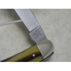 Bulldog Brand Hammer Forged Solingen Germany Coon Stripe Muskrat Knife c.2004 Bulldog Brand Hammer Forged Solingen Germany Coon Stripe Muskrat Knife c.2004
