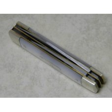 Bulldog Brand Hammer Forged Solingen Germany Imitation Pearl "Bulldog Brand" Etch Jack Knife