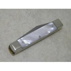 Bulldog Brand Hammer Forged Solingen Germany Imitation Pearl "Bulldog Brand" Etch Jack Knife