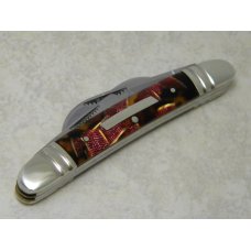 Bulldog Brand Germany Red Duck Feather "Pit Bulls Trade Mark" Etch Congress Knife c.1983 Bulldog Brand Germany Red Duck Feather "Pit Bulls Trade Mark" Etch Congress Knife c.1983