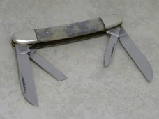 Bulldog Brand Germany Silver Fingerprint 25 Years Congress Knife c.2004