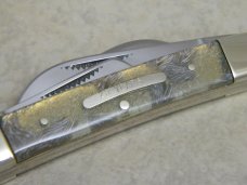 Bulldog Brand Germany Silver Fingerprint 25 Years Congress Knife c.2004