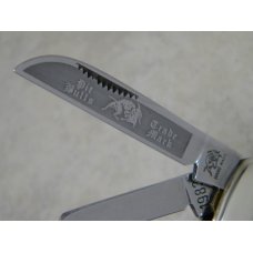 Bulldog Brand Germany Dark Autumn "Pit Bulls Trade Mark" Congress Knife c.1983 Bulldog Brand Germany Dark Autumn "Pit Bulls Trade Mark" Congress Knife c.1983