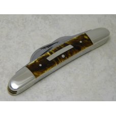 Bulldog Brand Germany Dark Autumn "Pit Bulls Trade Mark" Congress Knife c.1983 Bulldog Brand Germany Dark Autumn "Pit Bulls Trade Mark" Congress Knife c.1983