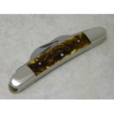Bulldog Brand Germany Dark Autumn "Pit Bulls Trade Mark" Congress Knife c.1983 Bulldog Brand Germany Dark Autumn "Pit Bulls Trade Mark" Congress Knife c.1983
