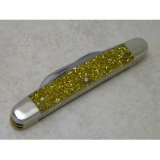 Bulldog Brand Germany Gold Flake Congress Knife c.2007 with Bar Shield Bulldog Brand Germany Gold Flake Congress Knife c.2007 with Bar Shield