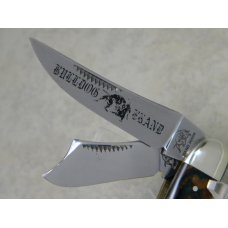Bulldog Brand Germany Forest Swirl Sowbelly "Card Series" Knife c.1995 with Diamond Shield Bulldog Brand Germany Forest Swirl Sowbelly "Card Series" Knife c.1995 with Diamond Shield