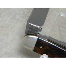 Bulldog Brand Germany Forest Swirl Sowbelly "Card Series" Knife c.1995 with Diamond Shield Bulldog Brand Germany Forest Swirl Sowbelly "Card Series" Knife c.1995 with Diamond Shield
