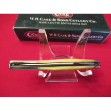 Case XX SFO Yellow Bone Handle Tiny Toothpick Scrolled Bolsters Pattern # 610096 SS Case XX SFO Yellow Bone Handle Tiny Toothpick Scrolled Bolsters Pattern # 610096 SS