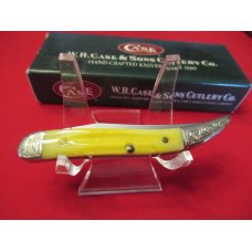Case XX SFO Yellow Bone Handle Tiny Toothpick Scrolled Bolsters Pattern # 610096 SS Case XX SFO Yellow Bone Handle Tiny Toothpick Scrolled Bolsters Pattern # 610096 SS