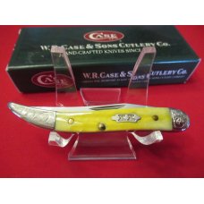 Case XX SFO Yellow Bone Handle Tiny Toothpick Scrolled Bolsters Pattern # 610096 SS Case XX SFO Yellow Bone Handle Tiny Toothpick Scrolled Bolsters Pattern # 610096 SS