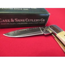 Case XX Stag Handle Mini Folding Lock Back Pattern # 51225L SS Case XX Stag Handle Mini Folding Lock Back Pattern # 51225L SS