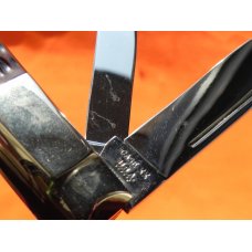 1974 Case xx (6 Dot) Razor Barlow MDL# 6205R Pocket Knife w/ Reddish Derlin Handles -Nice 1 2 carry 1974 Case xx (6 Dot) Razor Barlow MDL# 6205R Pocket Knife w/ Reddish Derlin Handles -Nice 1 2 carry