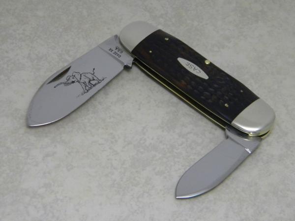 Case XX USA 6 Dot (1974) Wood 6250 Elephant Toe Knife Case XX USA 6 Dot (1974) Wood 6250 Elephant Toe Knife