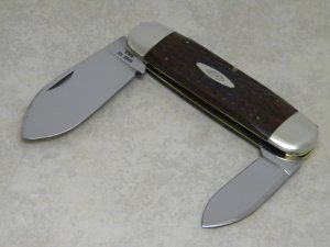 Case XX USA 9 Dot (1971) Wood 6250 Elephant Toe Knife