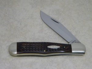 Case XX USA 4 Dot (1976) Wood C61050 SAB Coke Bottle Folding Hunter Knife
