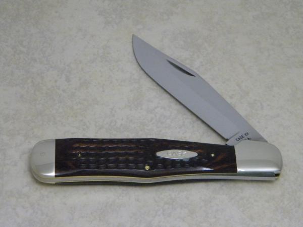 Case XX USA 4 Dot (1976) Wood C61050 SAB Coke Bottle Folding Hunter Knife Case XX USA 4 Dot (1976) Wood C61050 SAB Coke Bottle Folding Hunter Knife