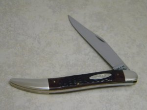 Case XX USA 8 Dot (1972) Red Bone 61096 Toothpick Knife