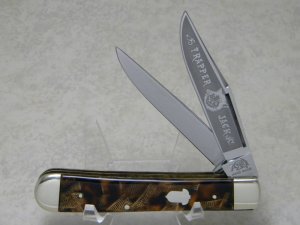 Bulldog Brand Germany Duck Feather "Trapper Jack" Trapper Knife - Acorn Shield