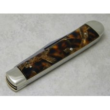 Bulldog Brand Germany Duck Feather "Trapper Jack" Trapper Knife - Acorn Shield Bulldog Brand Germany Duck Feather "Trapper Jack" Trapper Knife - Acorn Shield