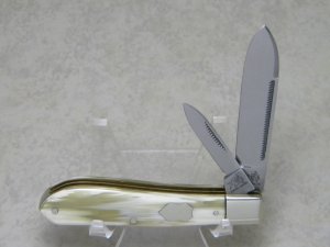 Bulldog Brand Germany Imitation Horn Swayback Jack Knife c.2007